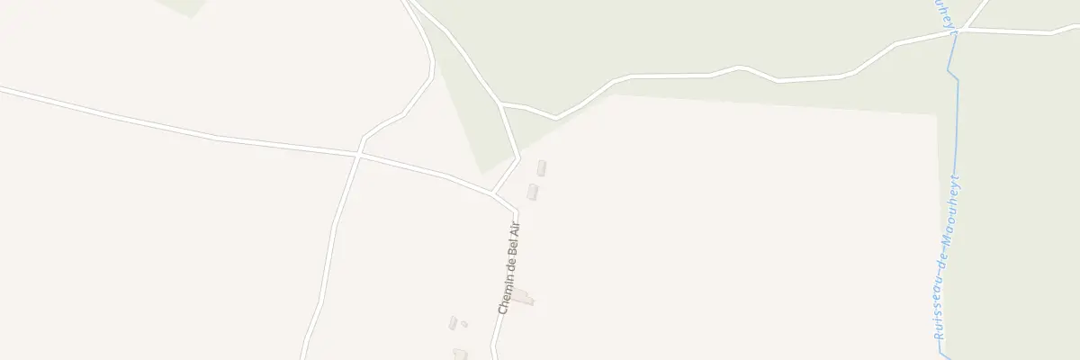 Plan du 778 Che de Bel Air à Sabres