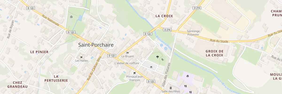 Plan du 2B Rue Pierre Loti à Saint-Porchaire