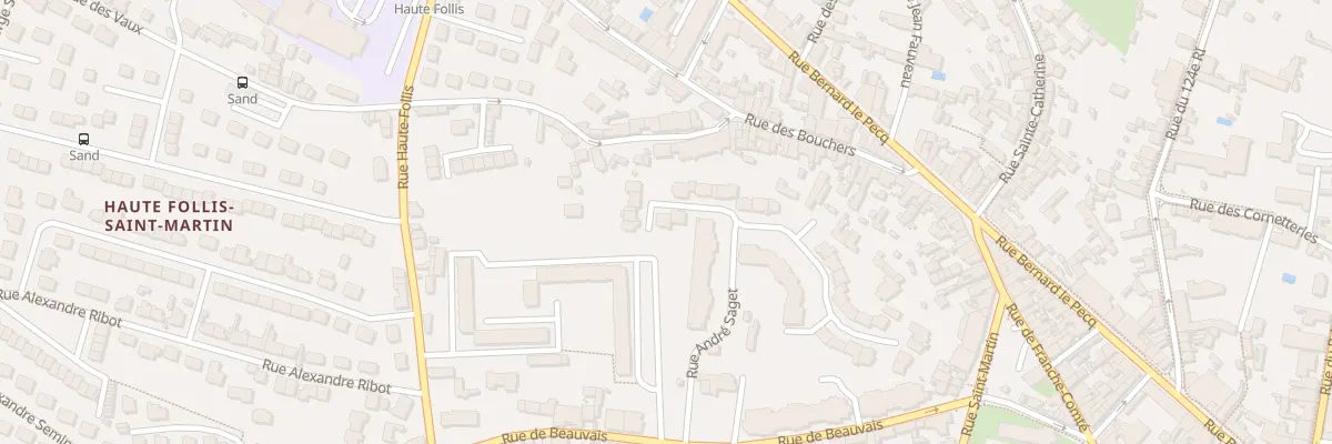 Plan du 41 Rue Andre Saget à Laval