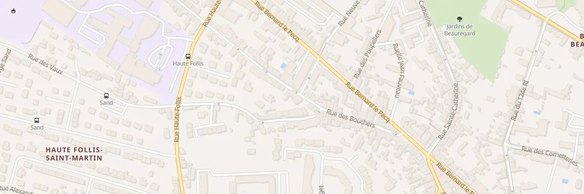 Plan du 13 Rue St-Jean à Laval