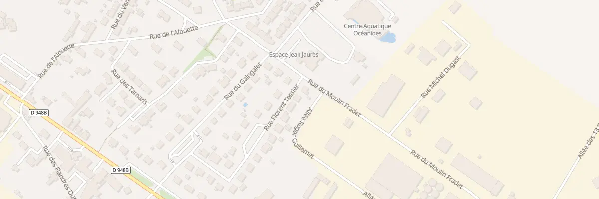 Plan du 28 Rue florent tessier à Fontenay-le-Comte