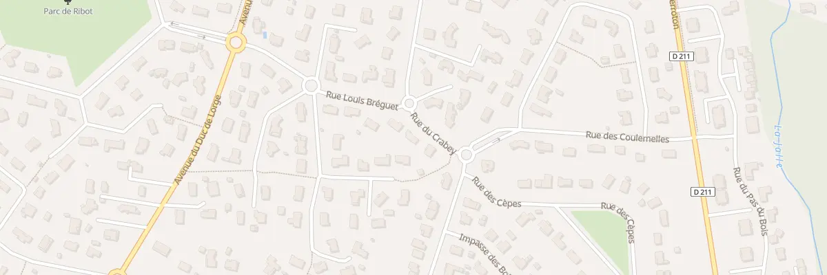Plan du 736 Rue du Crabey à Saint-Jean-d’Illac