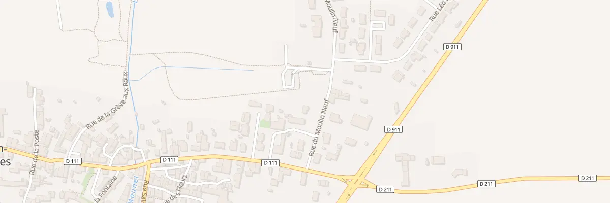 Plan du 3 Rue du Moulin Neuf à Saint-Pierre-La-Noue