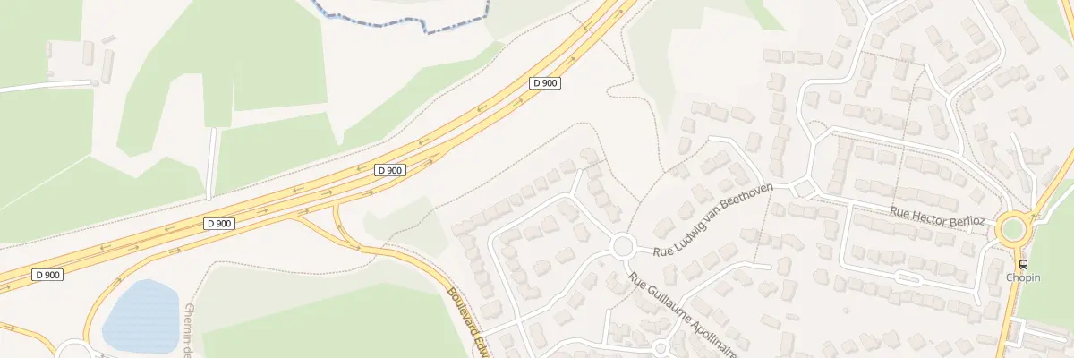 Plan du 20 Rue Charles Gounod à Laval