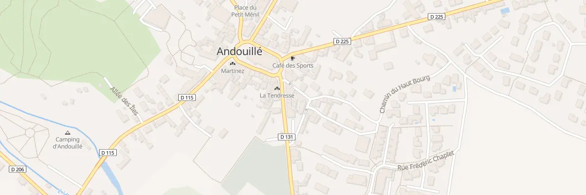 Plan du 11 Rue Ulphace Benoist à Andouillé