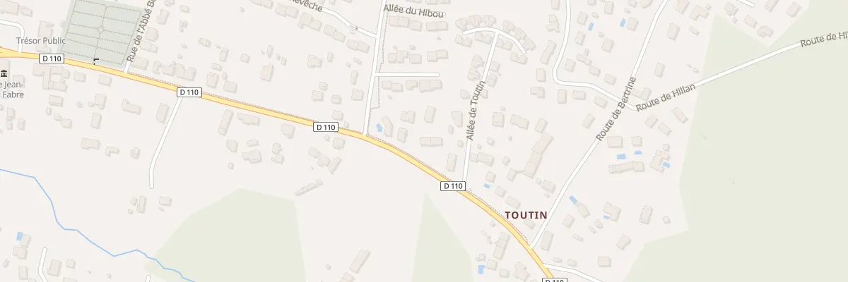 Plan du 46 Rue de l’Abbé Gaillard à Belin-Béliet