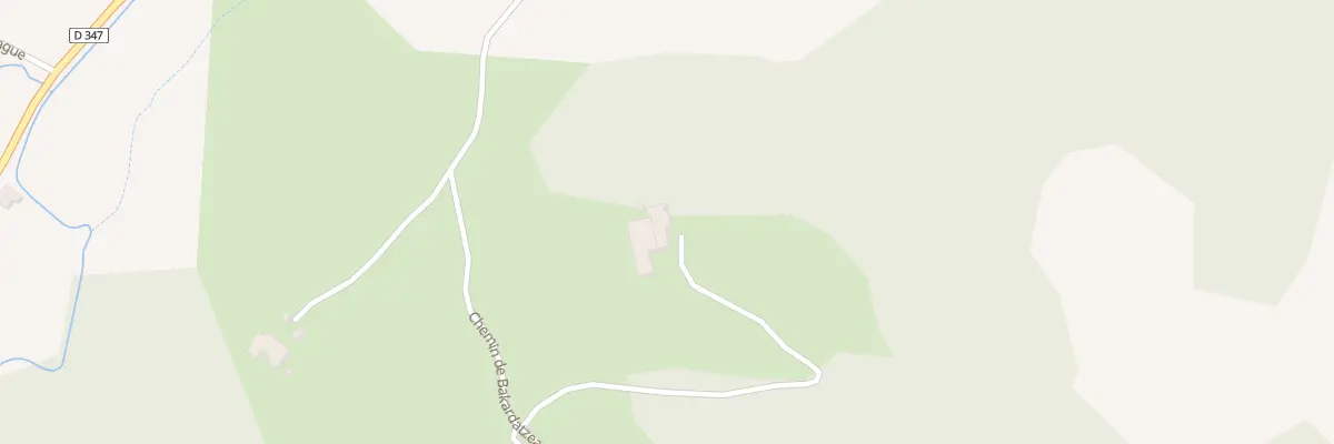 Plan du 120 Che Bacardats à Barcus