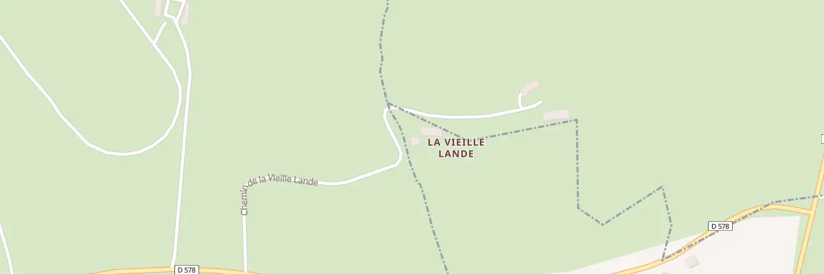 Plan du 164 Che de la Vieille Lande à Montigné-le-Brillant