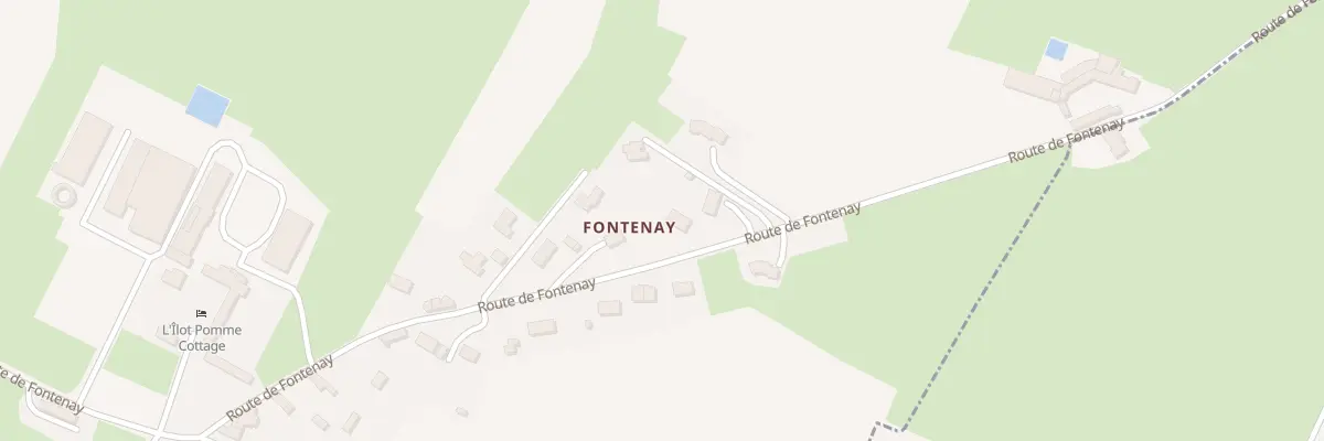 Plan du 11 Rte de Fontenay à Campigny