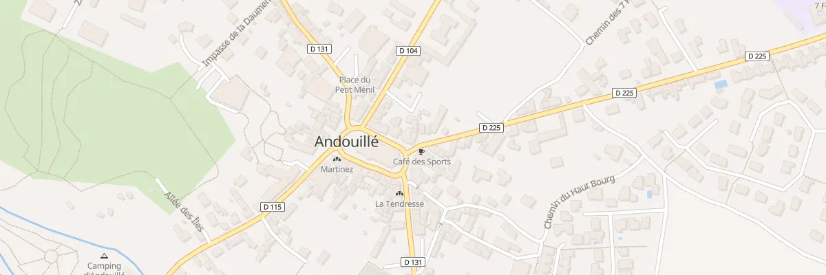 Plan du 1 Rue Emmanuel Dufourd à Andouillé