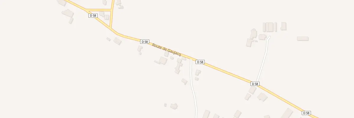 Plan du 187 Rte de Gaujacq à Bastennes