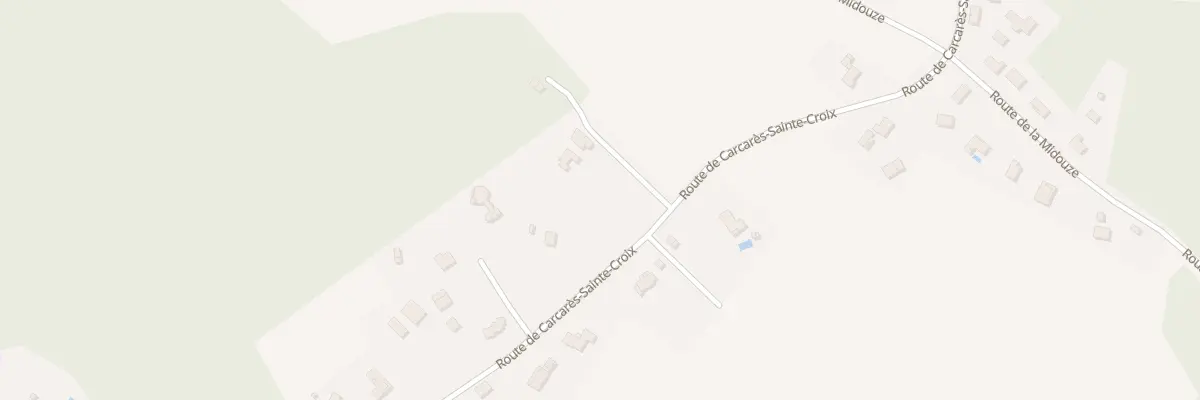 Plan du 1325 Rte de Carcarès-Sainte-Croix à Carcarès-Sainte-Croix