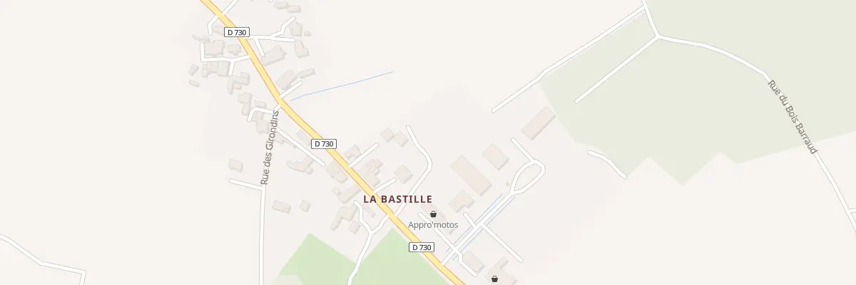 Plan du 14 Rte de la Bastille à Épargnes