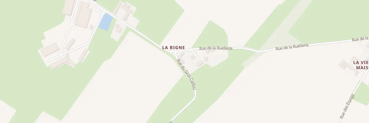 Plan du 5012 La Bigne à Cahagnolles