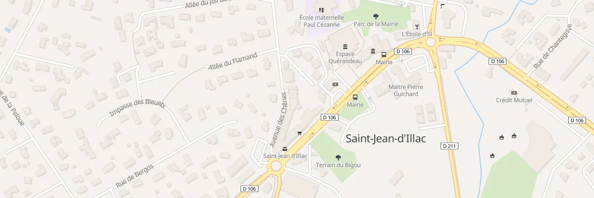 Plan du 112 Av des Chênes à Saint-Jean-d’Illac