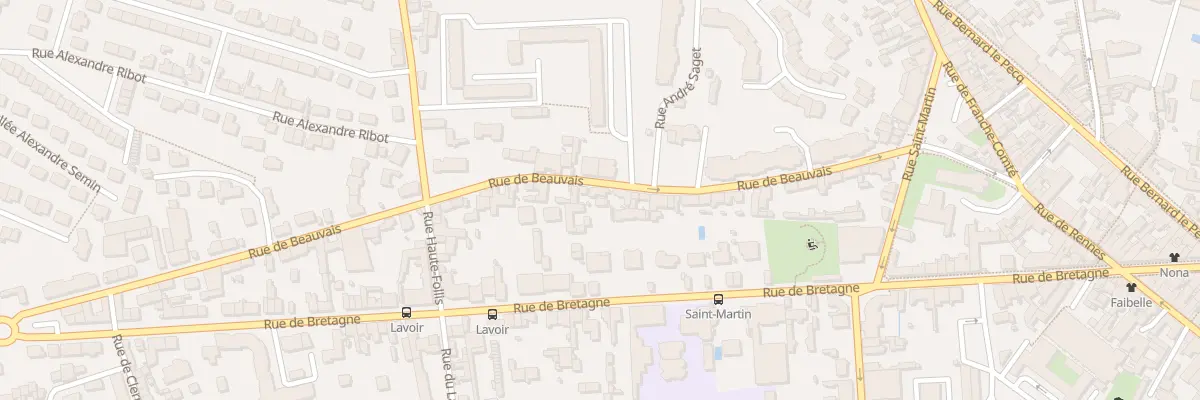Plan du 49 Rue de Beauvais à Laval