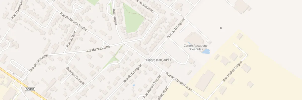 Plan du 27 Rue du gaingalet à Fontenay-le-Comte