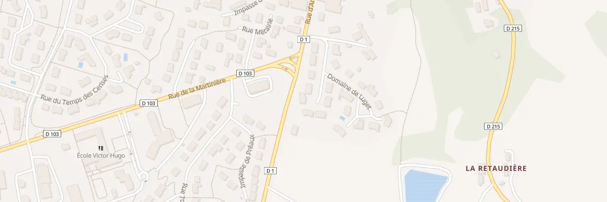 Plan du 17 Domaine de Luget à Nuillé-sur-Vicoin