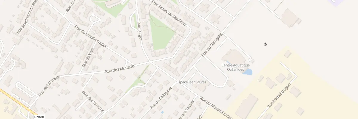 Plan du 6 Rue savary de mauléon à Fontenay-le-Comte