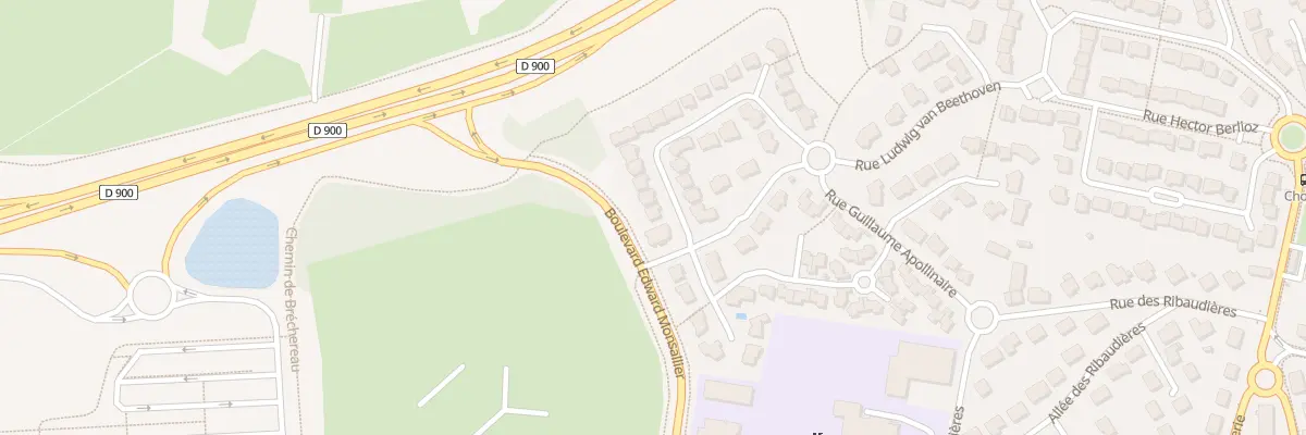 Plan du 44 Rue Charles Gounod à Laval