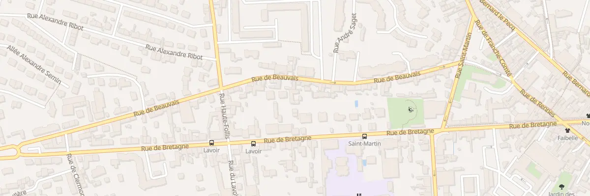 Plan du 86 Rue de Bretagne à Laval