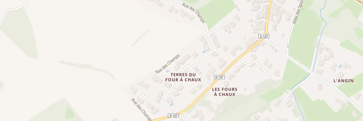 Plan du 11 Rue des Chaufourniers à Pisany