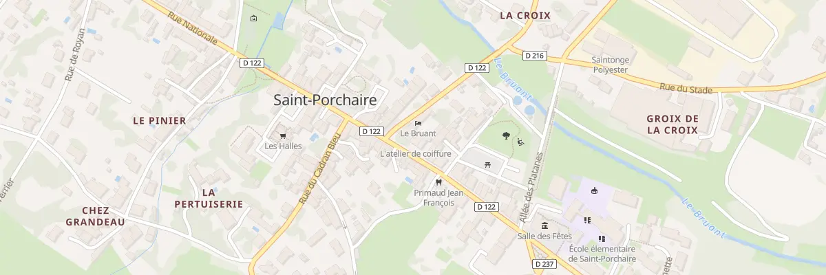 Plan du 2 Rue Pierre Loti à Saint-Porchaire