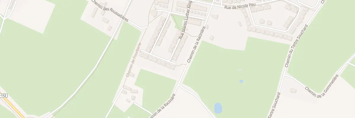 Plan du 61 Rue Martin Luther King à Laval