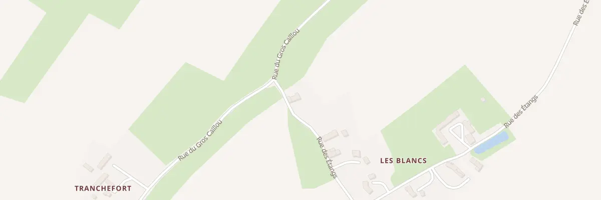 Plan du 5097F Les Blancs à Cahagnolles