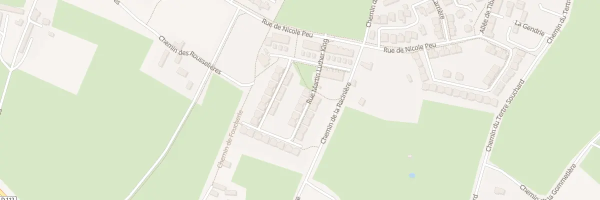 Plan du 54 Rue Martin Luther King à Laval