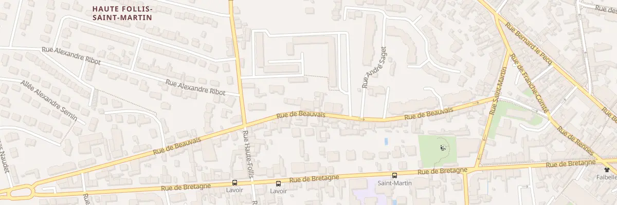 Plan du 58 Rue de Beauvais à Laval