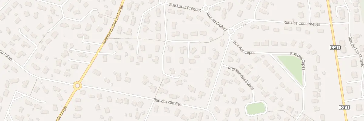 Plan du 58 Imp Francois Coli à Saint-Jean-d’Illac
