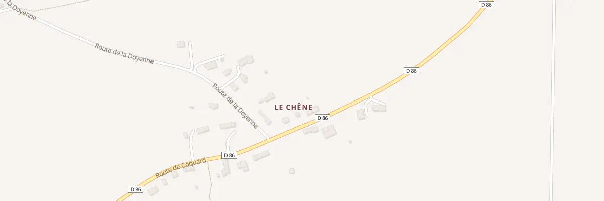 Plan du 6 Rte de Coquard - Viessoix à Valdallière