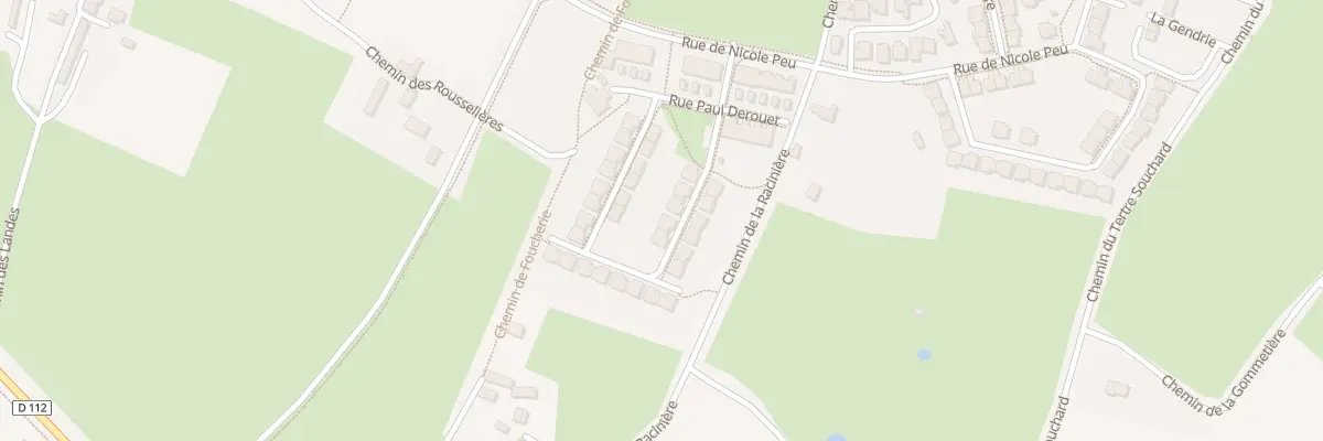 Plan du 58 Rue Martin Luther King à Laval