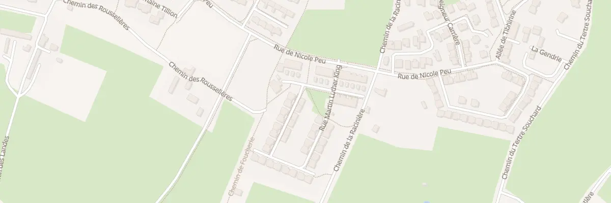 Plan du 72 Rue Martin Luther King à Laval