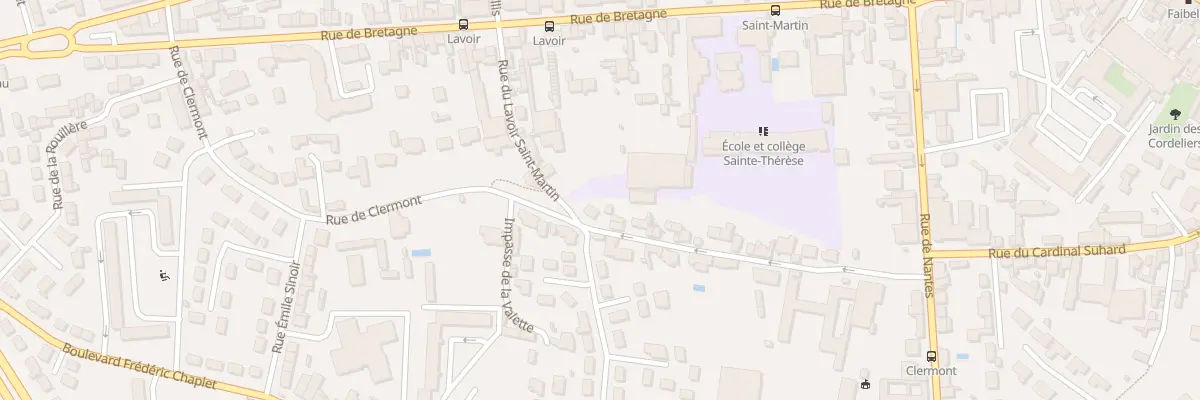 Plan du 54 Rue de Clermont à Laval