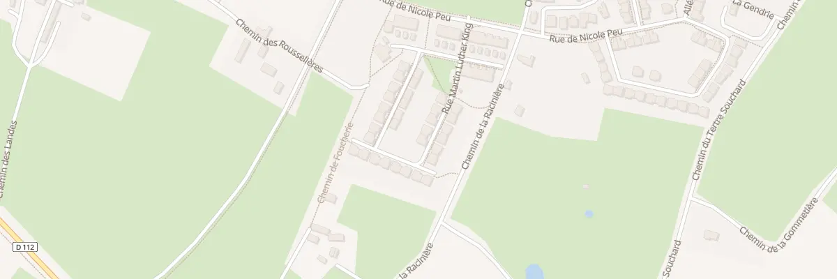 Plan du 60 Rue Martin Luther King à Laval