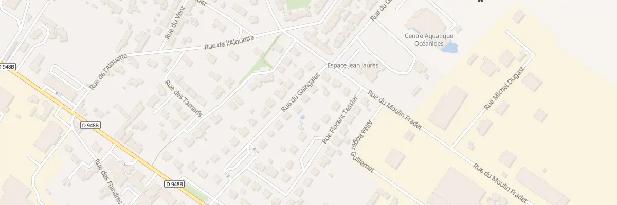 Plan du 18 Rue du gaingalet à Fontenay-le-Comte
