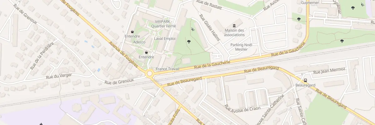 Plan du 7 Rue de la Gaucherie à Laval