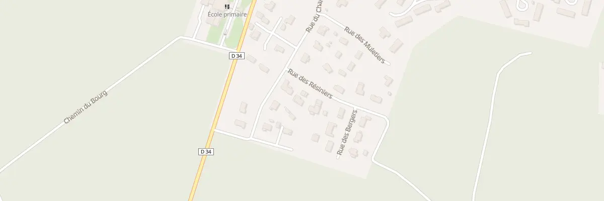 Plan du 345 Imp du Charron à Pissos
