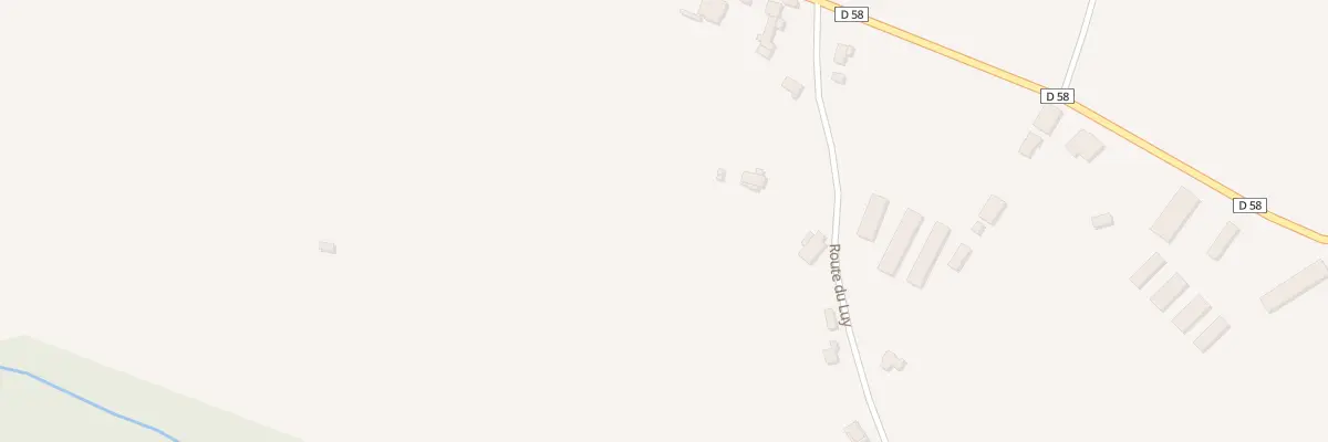 Plan du 223 Rte du Luy à Bastennes