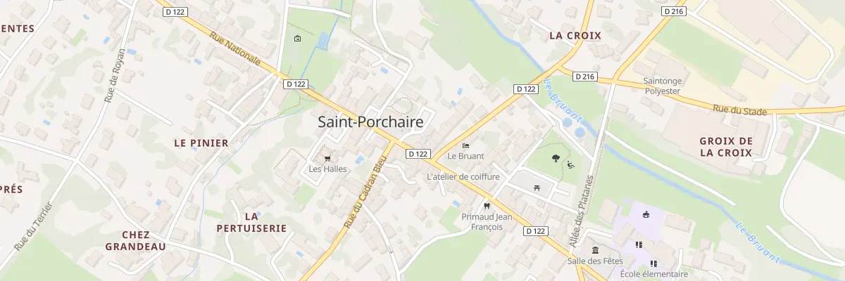 Plan du 4 Pl de l’Eglise à Saint-Porchaire