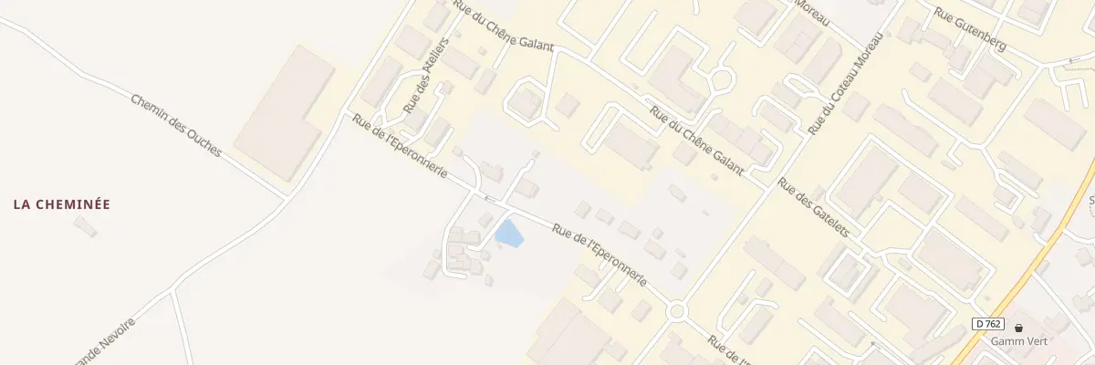 Plan du 20 Rue de l’Eperonnerie à Chalonnes-sur-Loire