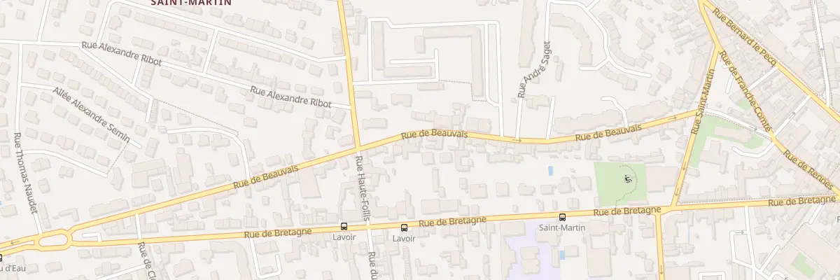 Plan du 63 Rue de Beauvais à Laval
