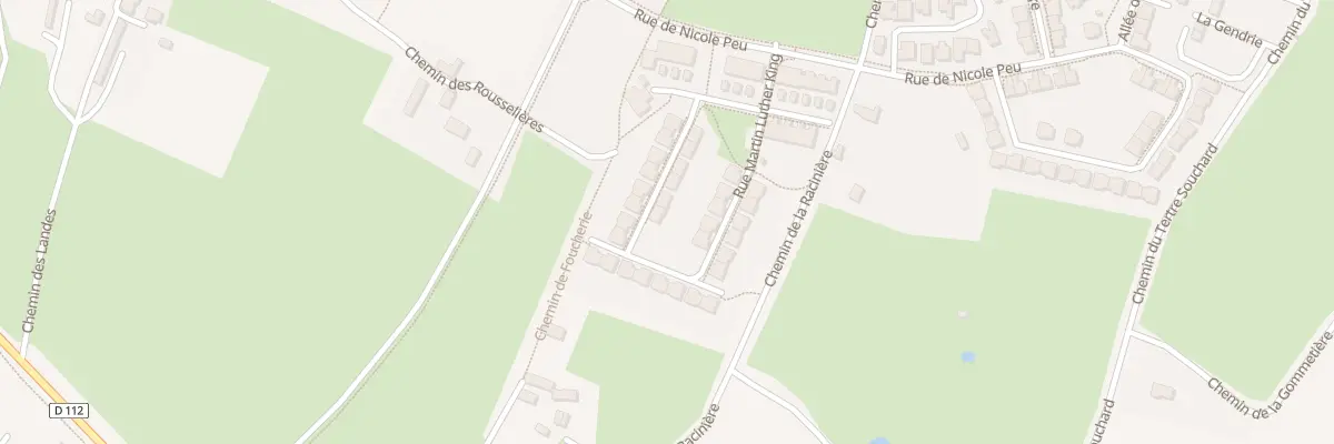 Plan du 62 Rue Martin Luther King à Laval