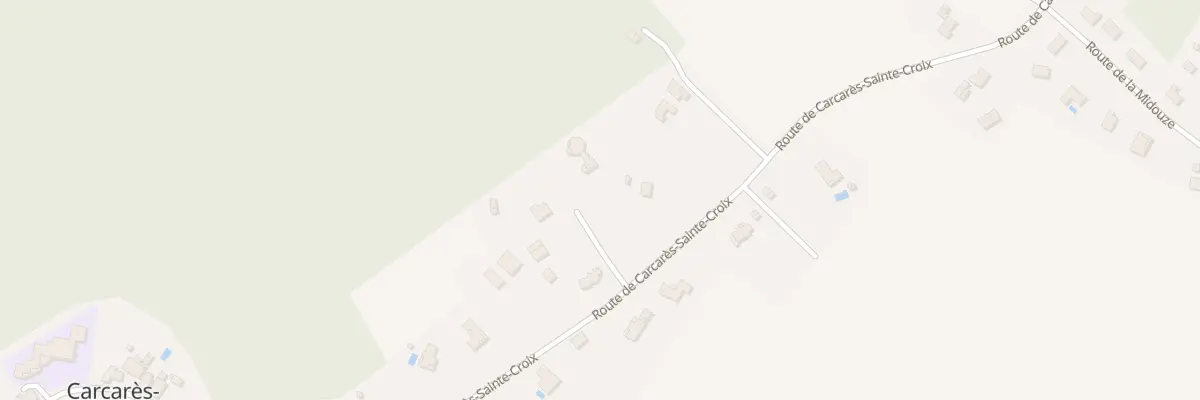 Plan du 1231 Rte de Carcarès-Sainte-Croix à Carcarès-Sainte-Croix