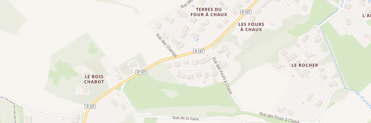 Plan du 8 Rue de l’Enclos aux Grives à Pisany