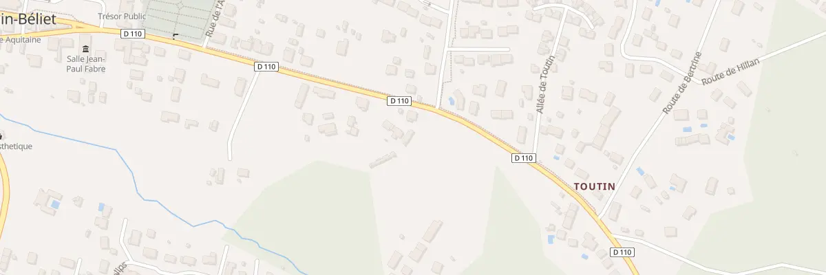Plan du 53 Rue de l’Abbé Gaillard à Belin-Béliet