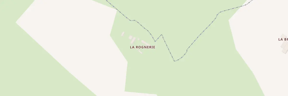 Plan du 1 La Rognerie à Brecé