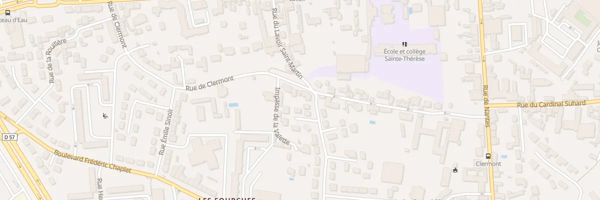 Plan du 59 Rue de Clermont à Laval